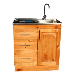 LAVAPLATOS 80 CMS, TERCIADO CON FRENTE DE MADERA